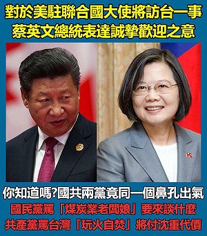 藍營唱衰美駐聯大使訪台 王定宇怒轟：全球只有國共齊聲侮辱破壞