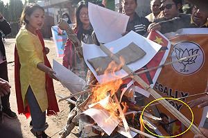 印中邊境再爆流血衝突！ 共軍至少廿人受傷 習近平像遭村民火燒