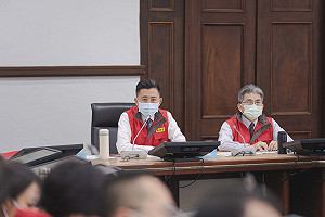 竹市首度召開旱災應變中心會議 林智堅宣布成立節水宣導大隊