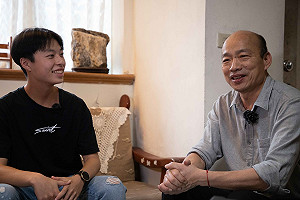 20歲抗癌青年成病友溫暖力量 韓國瑜感性祝福「青年節快樂！」