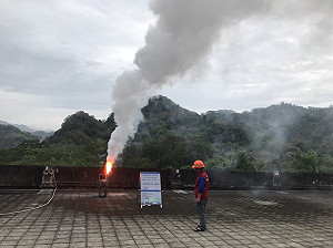 永和山水庫人工增雨 徐耀昌喊：天公哪，落水啊！終於盼到鋒面報到
