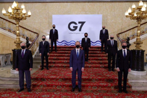 G7聲明史上首提台灣議題 林俊憲：美國隊蛻變成「自由世界聯盟」