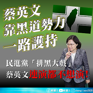 追打黃承國！鄭麗文酸蔡英文「排黑大戲」：夠黑就可當國策顧問