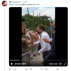 政界聲援馬克宏！不分左右 譴責打耳光暴力攻擊