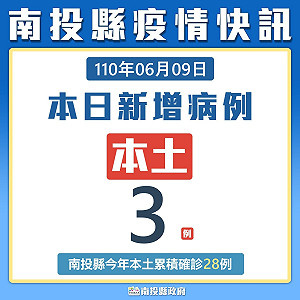 南投＋3確診！東方紅傳播鏈竟還在 男傳父母與老婆