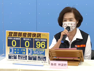 林姿妙宣布宜蘭「這五鄉」可就近至衛生所打疫苗 開放年齡看這裡