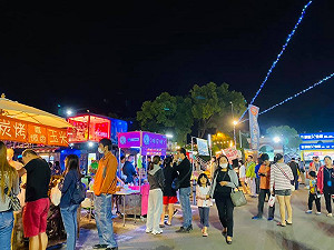 南投夜市微解封！可提防疫計劃申請復業 娛樂遊戲攤商暫不開放