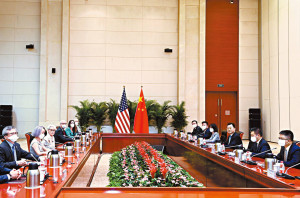 美中天津會談 中國承認沒共識：外交中有分歧和交鋒不足為奇