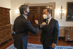 美日再度會面 重申台海和平與穩定
