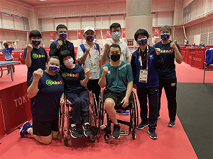東京帕運台灣第一勝！桌球男將程銘志擊退比利時選手