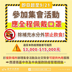 防Delta入侵 中秋假期台中也禁烤肉