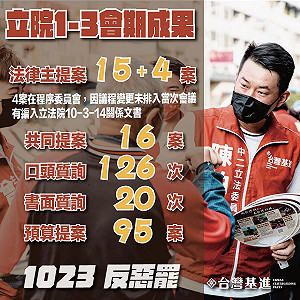 陳柏惟罷免案進入倒數時刻 藍士博諷刺朱立倫「他有立委當一半去選總統嗎？」