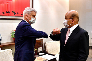 接見法國參議院友台小組 蘇揆盼持續增進台法兩國友誼