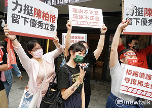 現場直擊》陳柏惟罷免案倒數計時 支持者高喊：袂當乎流氓提去作