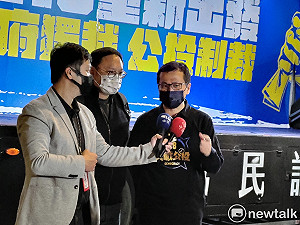 夜宿凱道第三天 羅智強發文「線上聽開講就可以」 陳子瑜：下一步是元宇宙夜宿？