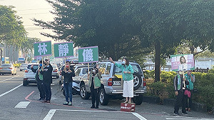 設競選看板遭施壓？林靜儀坦言受到地方壓力