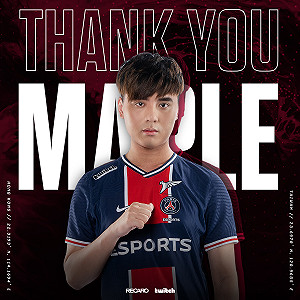 《英雄聯盟》再見老大哥！PSG宣布與Maple結束合作