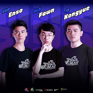 《英雄聯盟》再補強！Kongyue、Enso等三援加盟J Team