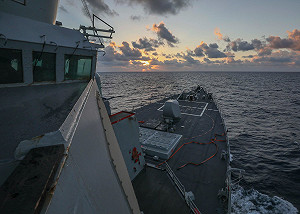 又是它 今年以來第二次! 中國控美導彈驅逐艦「非法闖入西沙領海」
