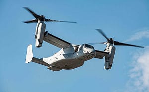 今年第三起! 防墜毀 駐日美軍CV-22魚鷹機又緊急降落日機場