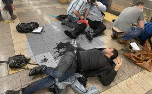 紐約地鐵槍擊案29傷 排除恐攻 第一個被瞄準目擊者：我認為嫌犯有吸毒