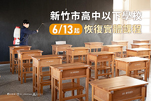 竹市今＋1525！體育館隨到隨打BNT只到明天 下周返校上課了