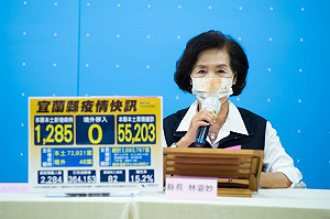 宜蘭今＋1285！增4長者染疫亡 全都沒打滿3劑