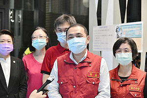 蔡英文喊「疫後生活新起點」 侯友宜：北部疫情仍艱鉅