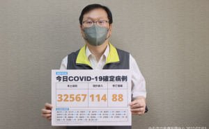 今死亡 88  莊人祥：20多歲男肺炎併呼吸衰竭 發病住院7天亡