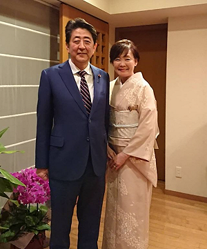 泉裕泰預告七月安倍昭惠訪台 體會台灣人真誠的心
