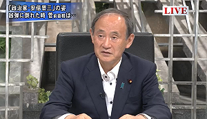(影)安倍中槍亡 菅義偉淚訴 「他怕寂寞 我趕過去想待在他身邊」主播哭到問不下
