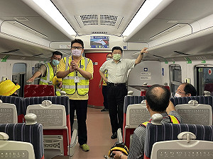 防太魯閣號事故重演！台鐵國造TSR系統完成首測：異物入侵軌道自動剎車