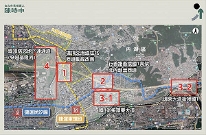 內湖交通5大解方！陳時中​提「堤頂-塔悠地下聯通道」計畫