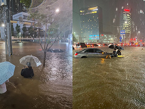 南韓首都圈降暴雨！首爾「淹水及腰」釀7死6失蹤9傷