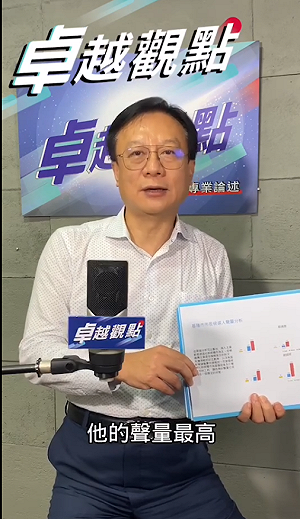 基隆「適應暖男」的選舉 卓伯源分析：藍綠六都以外的重中之重