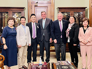 陳以信率立委團訪國會山莊 美議員支持台美 BTA 感謝台積電赴美設廠
