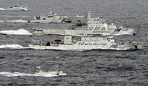 釣魚台中日對峙！中國海警追逐日漁船 海保要求駛離海域