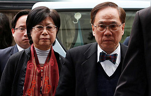 港前特首曾蔭權遭判刑20個月 今天提出上訴
