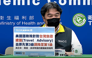 美對台灣旅遊建議為「最安全」等級！王必勝：與日韓澳相同