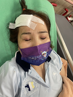 新黨議員候選人林婕麗遭攻擊 腦震盪住院
