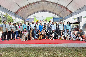 嘉市首座寵物公園開工 黃敏惠：一定要讓毛孩感受幸福
