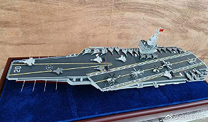 解放軍第5艘航母長這樣? 核動力 3條電磁彈射 還配隱形戰機殲-35