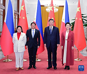 菲律賓要到錢了！ 與中國聯合聲明 馬可仕見習近平 續簽「一帶一路」