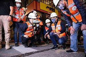 蔣萬安半夜視察路面銑鋪 趙怡翔批：不應淪為政治作秀