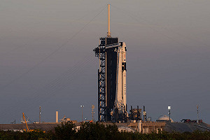 (影)發射前2分鐘急喊卡！SpaceX載人任務因「地面系統」影響延期