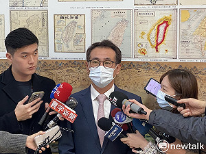 藍立委參選人赴立院拋7訴求 鄭運鵬批破壞國會尊嚴