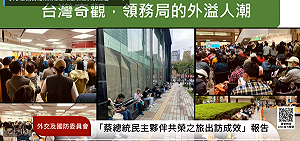 換護照人潮溢出「包圍」立院 綠委：讓民眾到立院吹冷氣