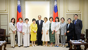 接見日本參議院前議長 游錫堃盼日持續協助台灣參與國際組織