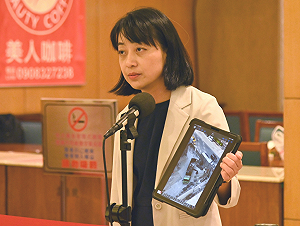竹北天坑案建商偷施工？王婉諭曝影像要楊文科踹共
