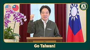 (影)賴清德為舊金山灣區台灣日錄影祝賀 介紹台灣多元文化及棒球熱愛